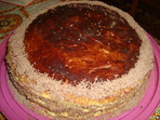 Орехова торта с домашен крем