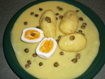 Яйца със сос горчица