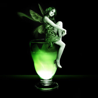 Зелената фея в бутилка