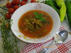 Супа за отслабване със зелен фасул