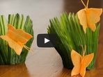 Как да превърнете моркова в изящна пеперуда