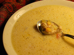 Пилешка супа с царевица и сметана