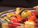 Интересна салата с домати и крутони