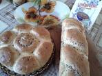 Царевичен хляб с ленено семе