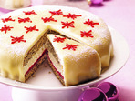 Звездна марципанова торта