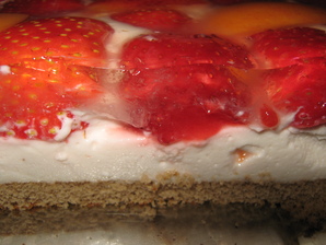 Желирана плодова торта "Цветанка"
