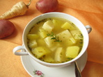 Супа от картофи и сланина