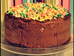 Мус-торта с шоколадова водка и нуга