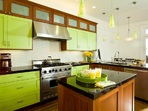 Зелени идеи за вашата кухня