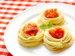 Гнезда от спагети