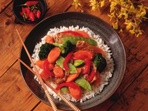 Телешко със зеленчуци и ориз