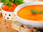 Крем супа от леща и кайсии (Армения)