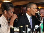 На Барак Обама... бирата