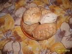 Хлебчета от три вида брашно