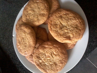 Бисквити с парченца шоколад (Chocolate chip cookies)