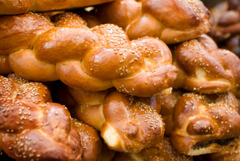 Еврейски хляб Хала със сладки картофи