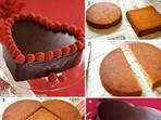 Как да направим торта "Сърце", без специална форма
