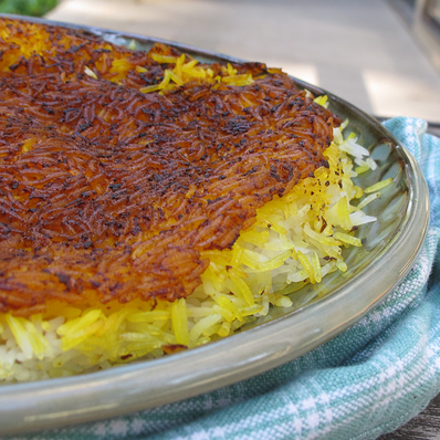 Хрупкав ориз по персийски