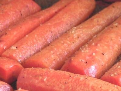 Запечени моркови