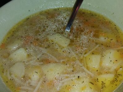 Най-лесната картофена супа