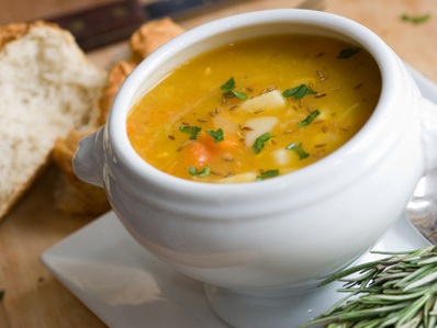 Крем супа от праз и картофи