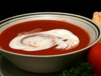 Доматена крем супа с макарони